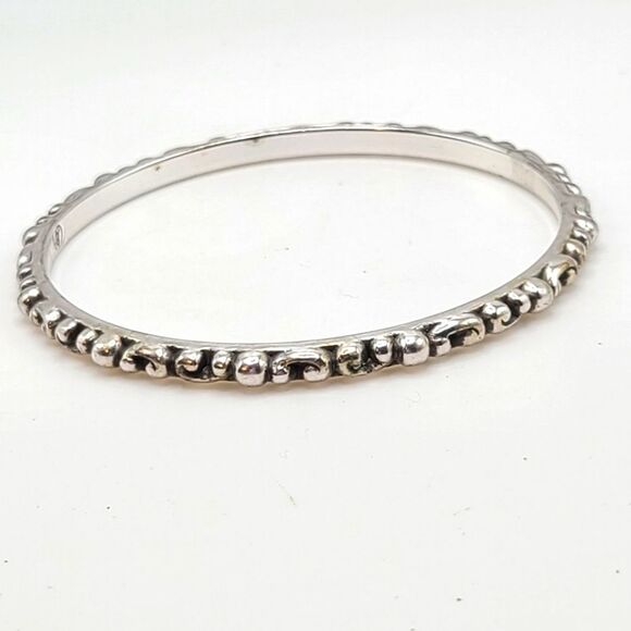 Brighton Bangle Bracelet, Silver Toned - Picture 1 of 5